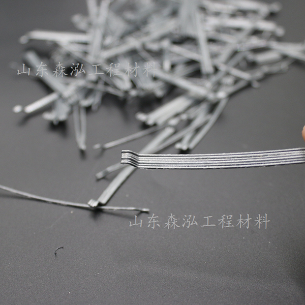 端钩成排钢纤维